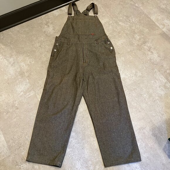 Vintage Webs Denim Overalls Size Large - Picture 1 of 5